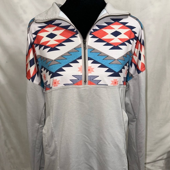 Ariat Jackets & Blazers - Unbranded Western Aztec Pullover With Pockets